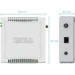 Dimensionen des KONA Micro 8-Kanal LoRaWAN Gateways von TEKTELIC